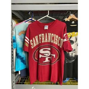 Large Pro Player NFL SF 49ers Red 1997 VTG Shirt